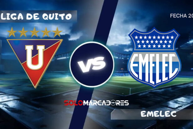 Liga de Quito vs Emelec : día, hora, cómo ver por TV y posibles alineaciones
