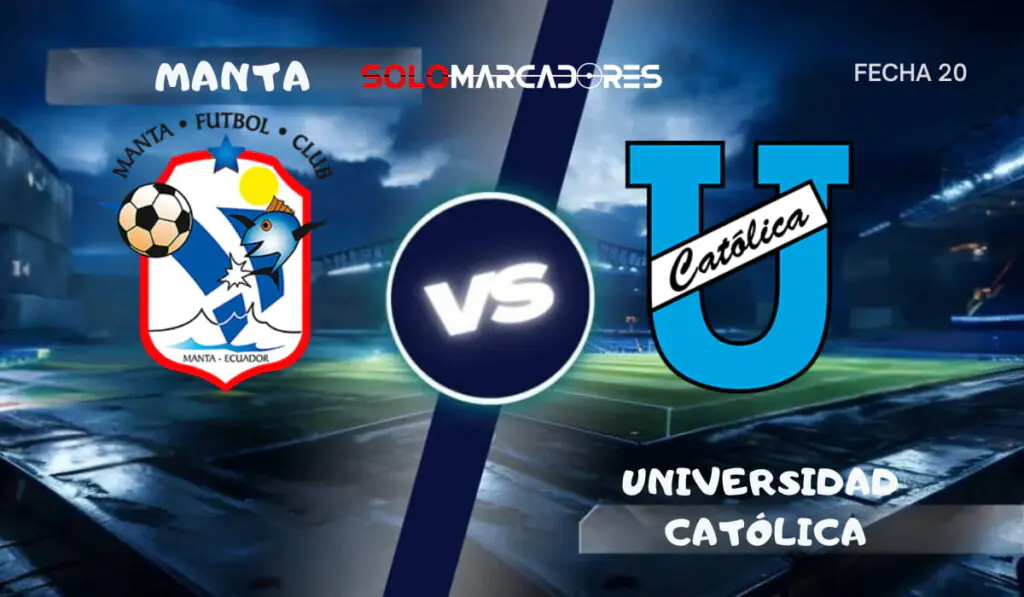Manta vs Universidad Católica: día, hora y cómo verlo por TV