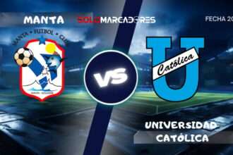 Manta vs Universidad Católica: día, hora y cómo verlo por TV