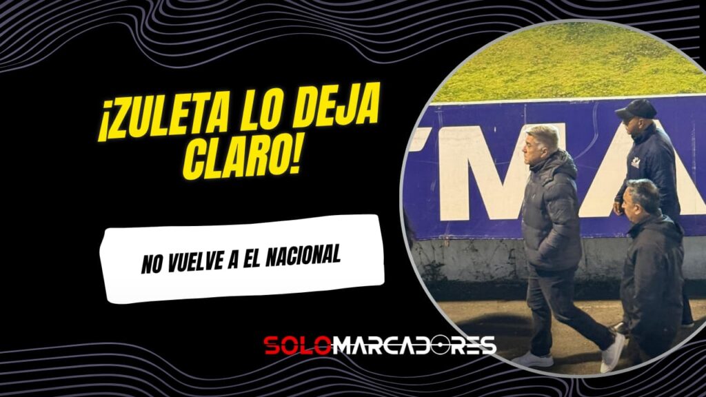 Marcelo Zuleta rompe el silencio sobre su regreso a El Nacional
