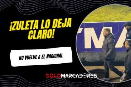 Marcelo Zuleta rompe el silencio sobre su regreso a El Nacional