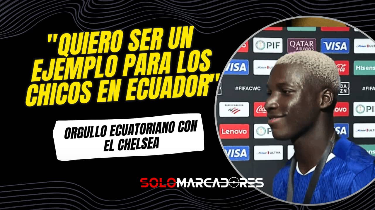 Moisés Caicedo, campeón mundial: "Sueño con ser un ejemplo para los jóvenes en Ecuador"