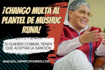 Multa del 10% a jugadores de Mushuc Runa tras nueva derrota en LigaPro