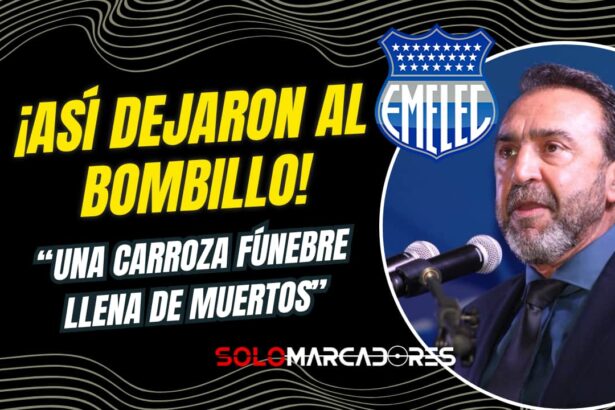 “Una carroza fúnebre llena de muertos”: el retrato más crudo de Neme sobre el Emelec de José Pileggi