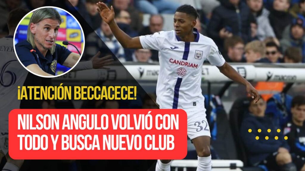 Nilson Angulo volvió a jugar en Europa