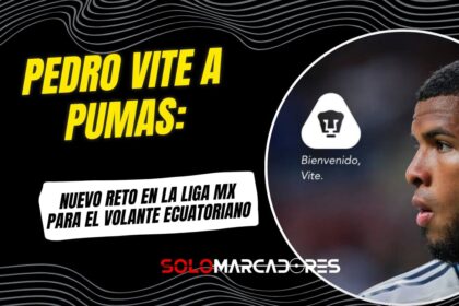 Pedro Vite llegó a México para unirse a Pumas: "Estoy aquí para trabajar y disfrutar el día a día"