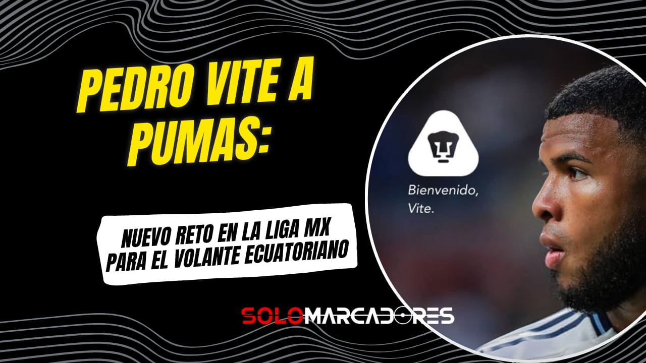 Pedro Vite llegó a México para unirse a Pumas: "Estoy aquí para trabajar y disfrutar el día a día"