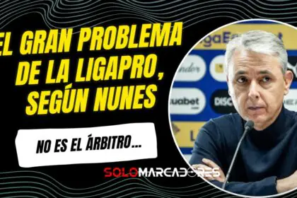 ¿Por qué Tiago Nunes dice que el 'mayor mal' de la LigaPro no es el arbitraje? Esto reveló tras el empate de Liga de Quito