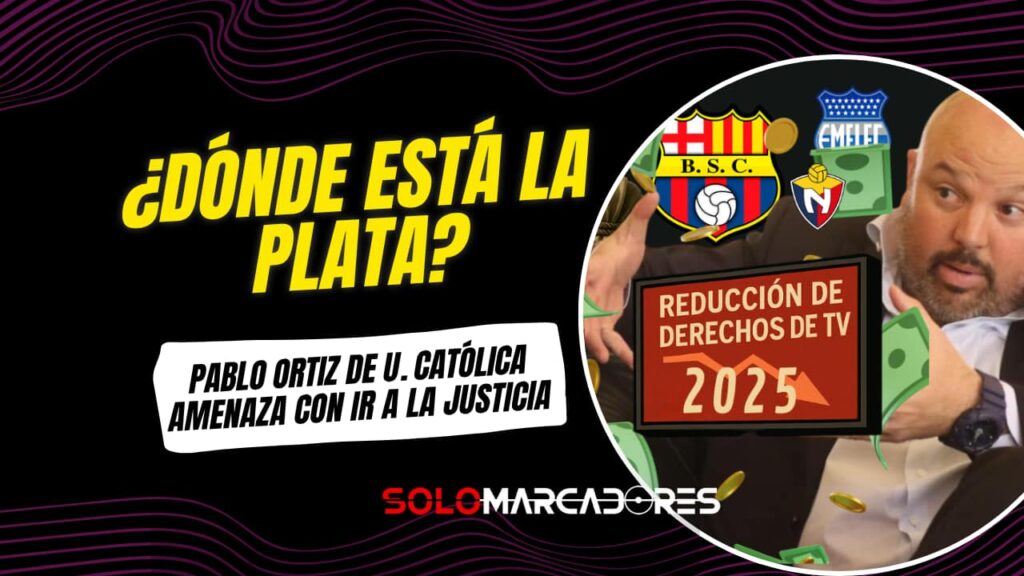 Ariel Graziani revela la dura verdad sobre el dinero en la LigaPro 2 ¡Presidente de U. Católica advierte a Miguel Ángel Loor: “Si no entrega los documentos, iré a la justicia”