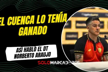 ¿Qué dijo Norberto Araujo tras el empate ante Liga de Quito? El Beto no se guardó nada