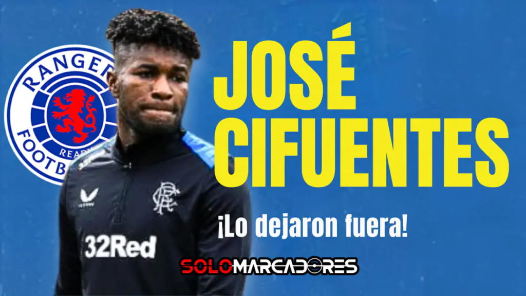 ¿Rangers le da la espalda a José Cifuentes? La decisión que puede afectar su futuro en el club