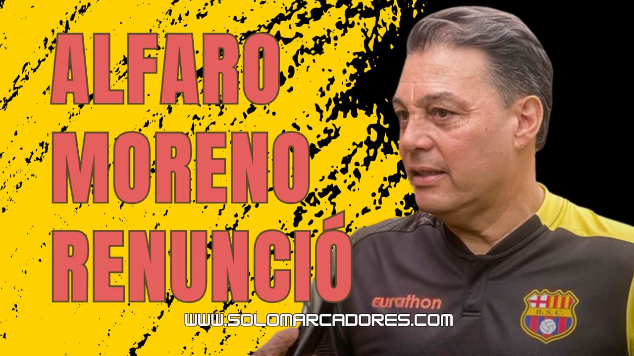¡Renunció Alfaro Moreno! El exdirectivo deja Barcelona SC en medio de rechazo de la hinchada