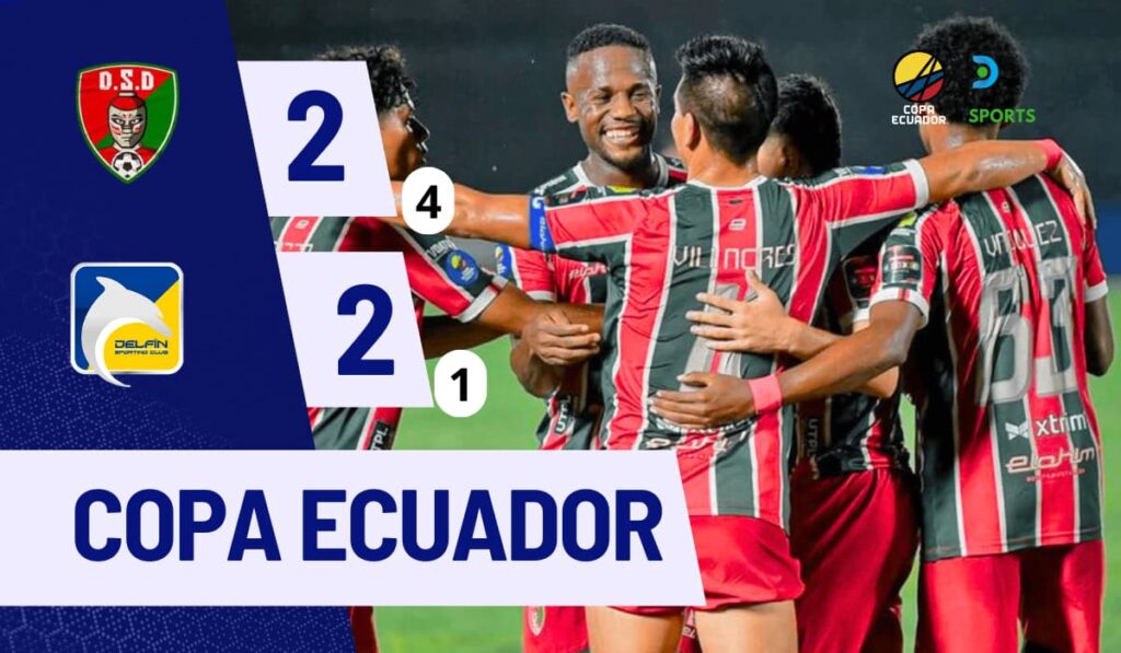 Santo Domingo dio el golpe en la Copa Ecuador y eliminó a Delfín por penales