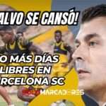 ¡Sin descanso en Barcelona SC! La radical decisión de Rescalvo tras la derrota ante Liga de Quito
