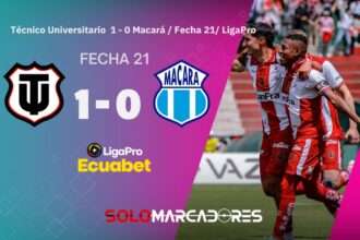 ¡Triunfo que vale oro! Técnico Universitario le ganó a Macará y sueña con quedarse en LigaPro