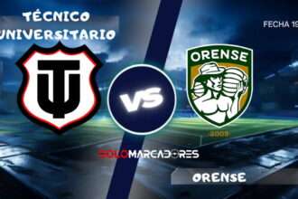Técnico Universitario vs Orense : día, hora y cómo verlo por TV