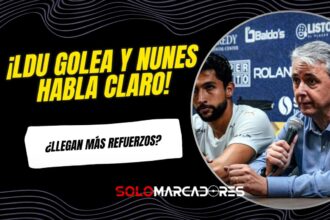 ¡Goleada en Manta y declaraciones que encienden el mercado! Tiago Nunes ilusiona a la hinchada de Liga de Quito