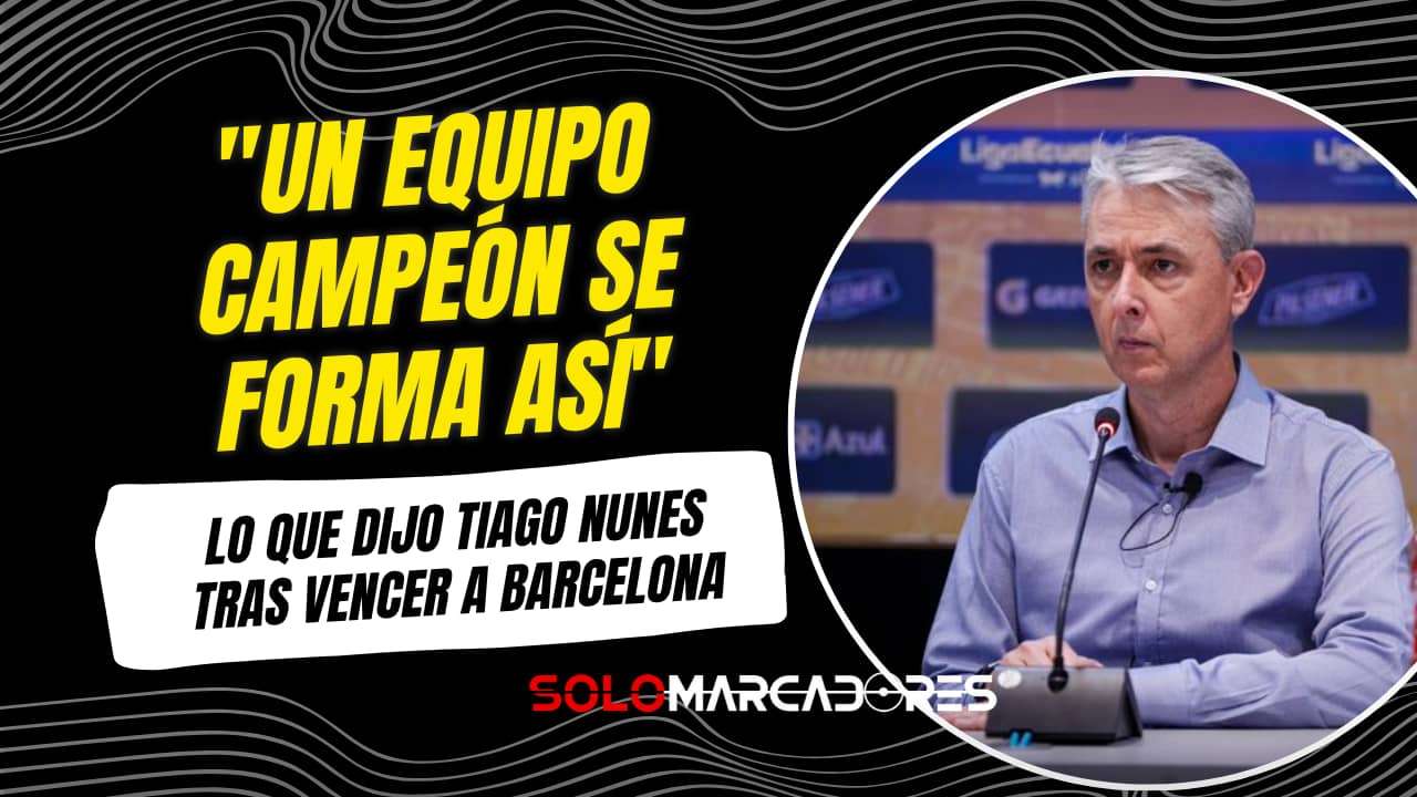 Triunfo de oro y mensaje claro: Tiago Nunes revela la receta de un equipo campeón