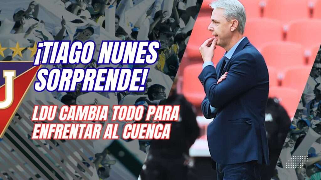 ¡Juanse Rodríguez se despide de LDU con una emotiva confesión sobre Piovi! Rumbo a Portugal con gratitud eterna 1 Tiago Nunes rompe el esquema! LDU alista un revolucionario