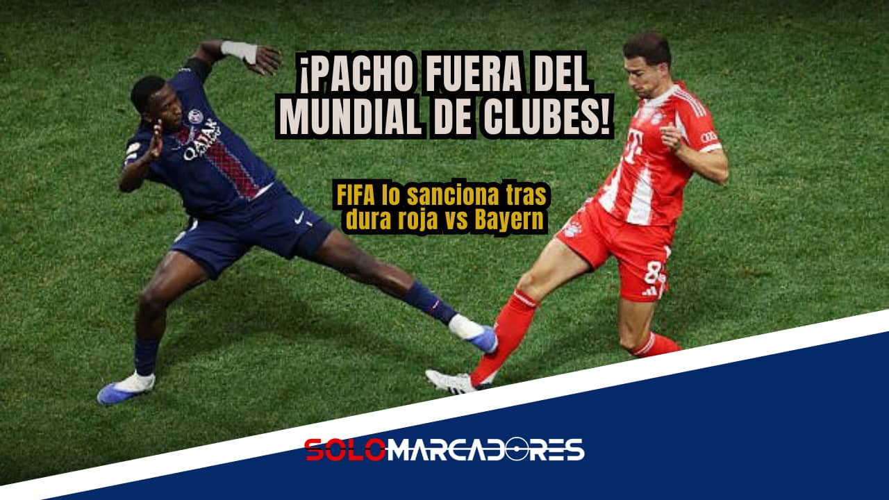 ¡Golpe duro para el fútbol ecuatoriano! Willian Pacho se pierde el Mundial de Clubes tras sanción de la FIFA