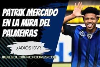 Desde Independiente del Valle confirmaron el interés de Palmeiras por Patrik Mercado