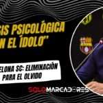 "Hay un tema psicológico...": Alfaro Moreno habló del papelón de Barcelona SC en la Copa Ecuador