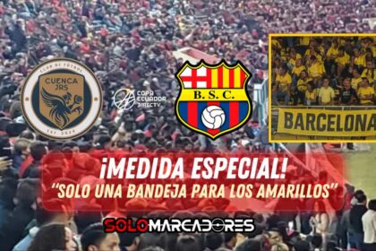 Así recibirá Cuenca Juniors a Barcelona: la medida que llamó la atención en la Copa Ecuador