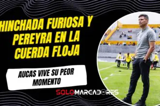 Aucas en crisis: ¿Se viene la salida de Gabriel Pereyra tras la derrota ante Emelec?