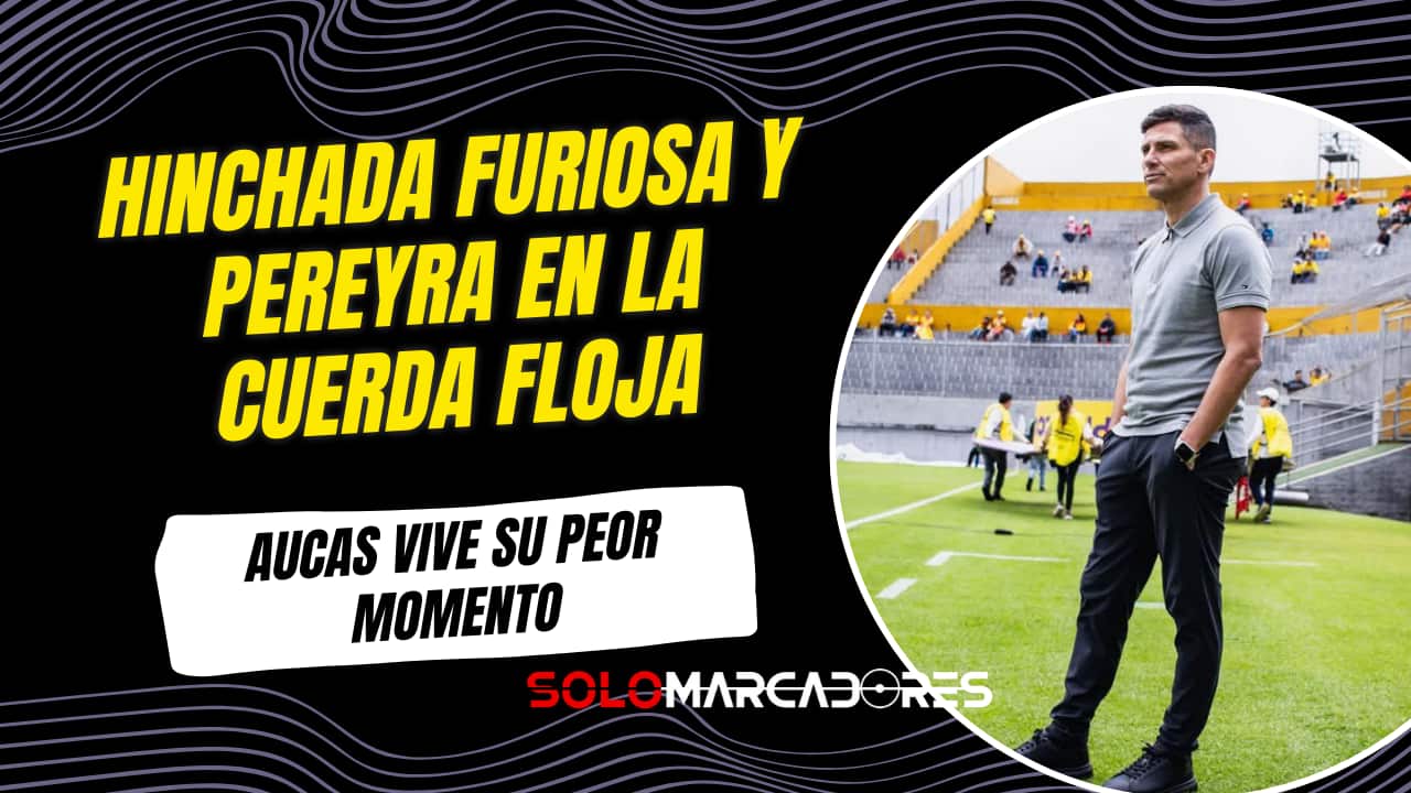 Aucas en crisis: ¿Se viene la salida de Gabriel Pereyra tras la derrota ante Emelec?