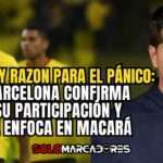 Barcelona SC confirma que está habilitado y se enfoca en Macará 3 Barcelona SC confirma que está habilitado y se enfoca en Macará
