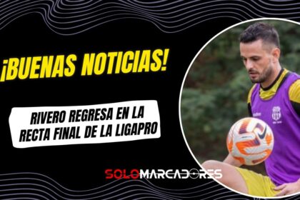 Barcelona SC recupera a Octavio Rivero: el delantero uruguayo podría volver este sábado en la LigaPro