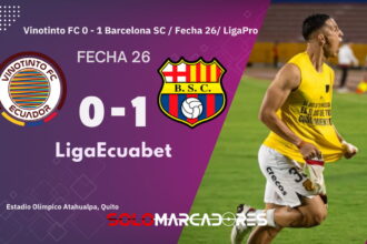 Victoria agónica: Barcelona SC venció a Vinotinto y sigue a la caza de Independiente del Valle