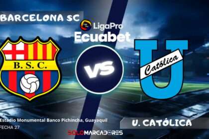 LigaPro Ecuabet: Barcelona SC vs Universidad Católica día, hora y cómo verlo por TV