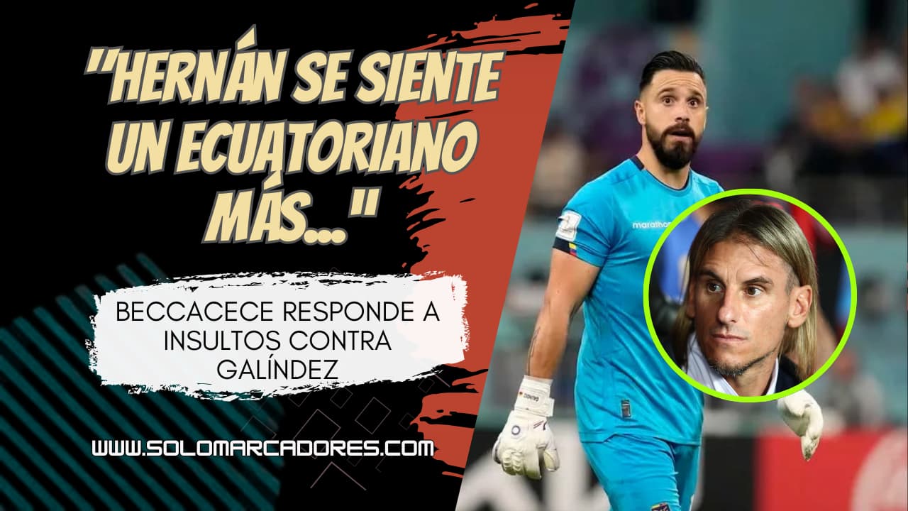 Beccacece respaldó a Hernán Galíndez tras insultos en Argentina