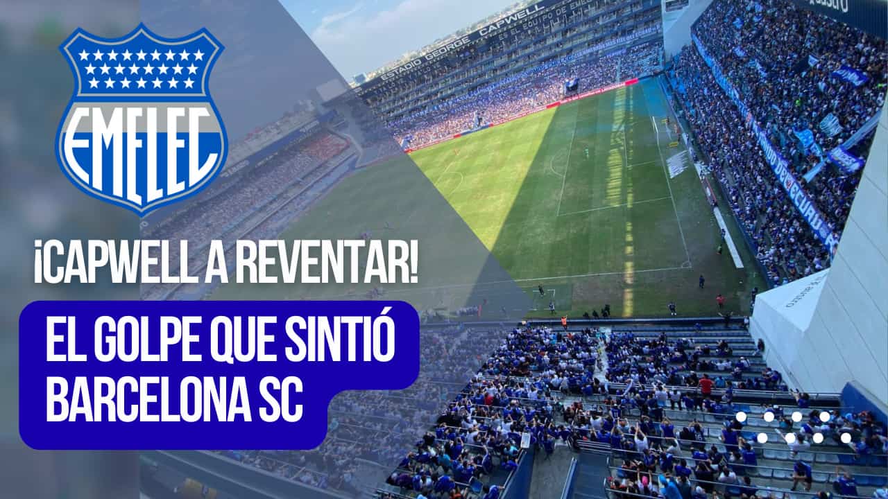 Bofetada para Barcelona SC el Capwell casi revienta con 36 mil hinchas