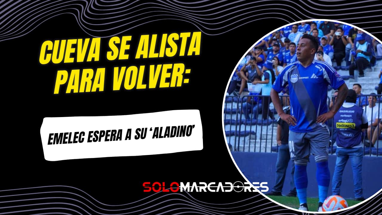 Christian Cueva acelera su recuperación en Emelec: ¿Cuándo volverá a la cancha?