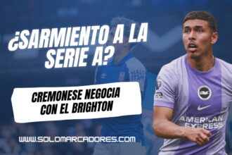 Cremonese pone la mira en Jeremy Sarmiento