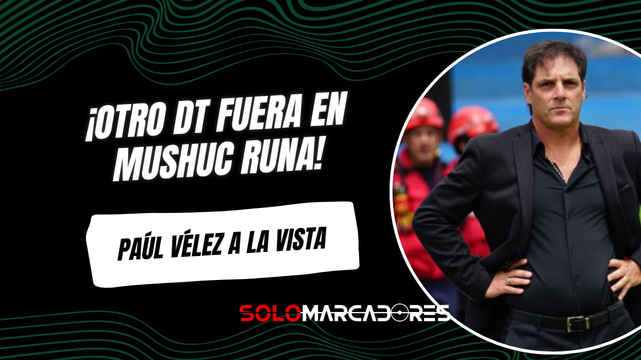 Crisis en Mushuc Runa: otro técnico fuera y Paúl Vélez suena como reemplazo