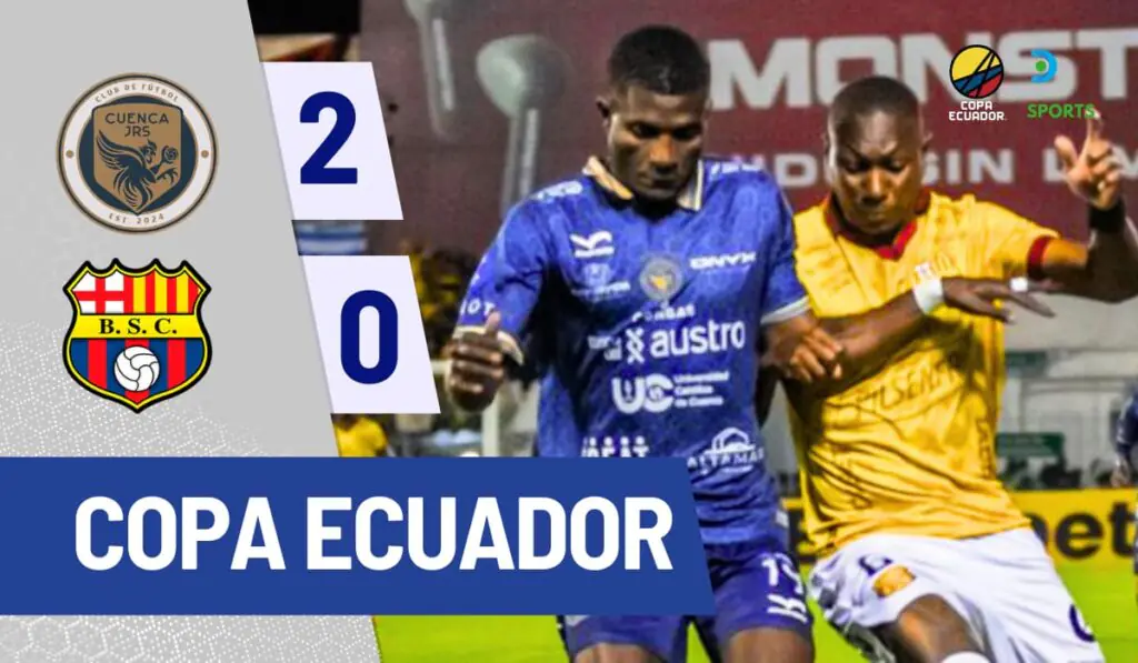 Llave de Copa Ecuador 2025: Así quedaron los cruces de octavos de final 2 Cuenca Juniors elimina a Barcelona SC y lo despide de la Copa Ecuador