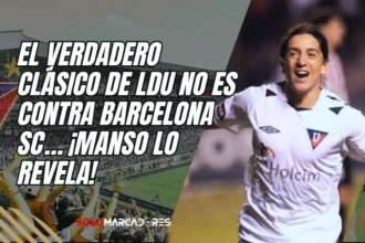 Damián Manso destapa el verdadero clásico de LDU