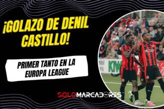 ¡Golazo y estreno soñado! Denil Castillo marca su primer gol con el Midtjylland en la Europa League
