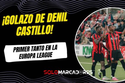 ¡Golazo y estreno soñado! Denil Castillo marca su primer gol con el Midtjylland en la Europa League