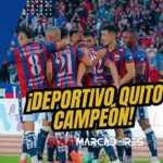 Fiesta azulgrana en el Atahualpa: ¡Deportivo Quito ganó la Segunda Categoría de Pichincha! 3 Fiesta azulgrana en el Atahualpa: ¡Deportivo Quito ganó la Segunda Categoría de Pichincha!