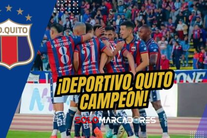 Fiesta azulgrana en el Atahualpa: ¡Deportivo Quito ganó la Segunda Categoría de Pichincha!
