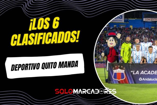 ¡Definidos los 6 clasificados! Deportivo Quito lidera el camino al Ascenso Nacional