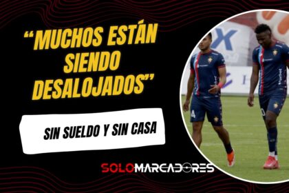 Djorkaeff Reasco alzó la voz: “Algunos compañeros están siendo desalojados de sus casas”