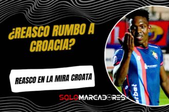 Djorkaeff Reasco recibió una tentadora oferta del fútbol croata