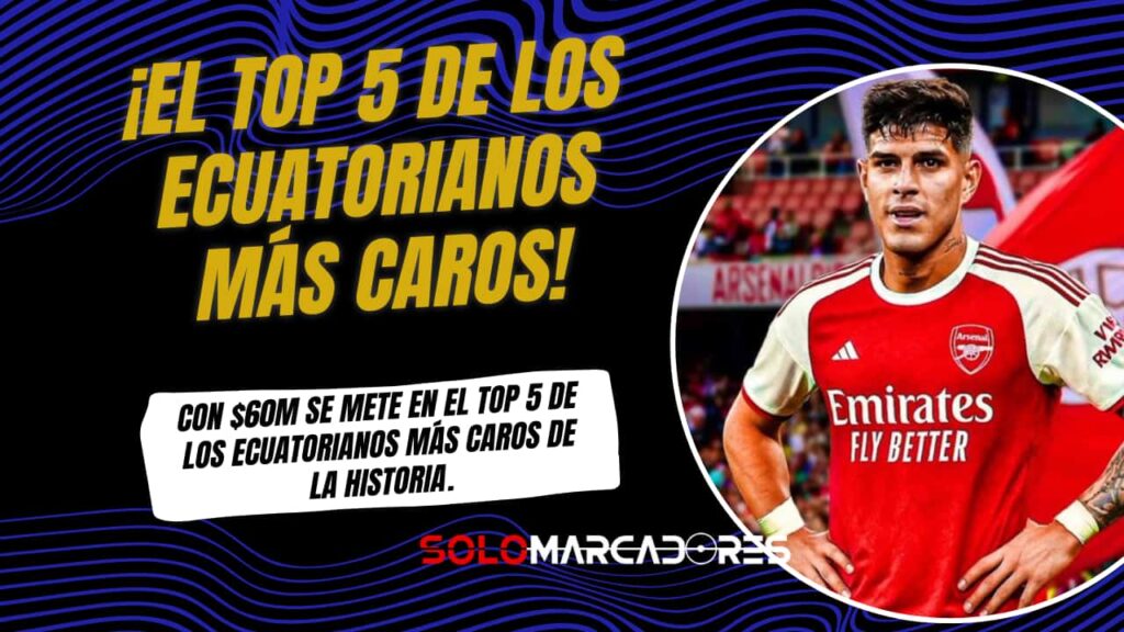 ¿Dónde se ubica Piero Hincapié en el ranking de los futbolistas ecuatorianos más caros de la historia?