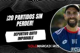 ¡20 partidos invicto! El Deportivo Quito de Sebastián Blázquez arrasa en Pichincha