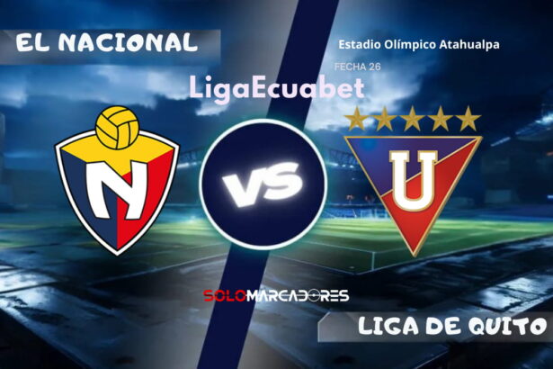 LigaEcuabet: El Nacional vs Liga de Quito día, hora y cómo verlo por TV